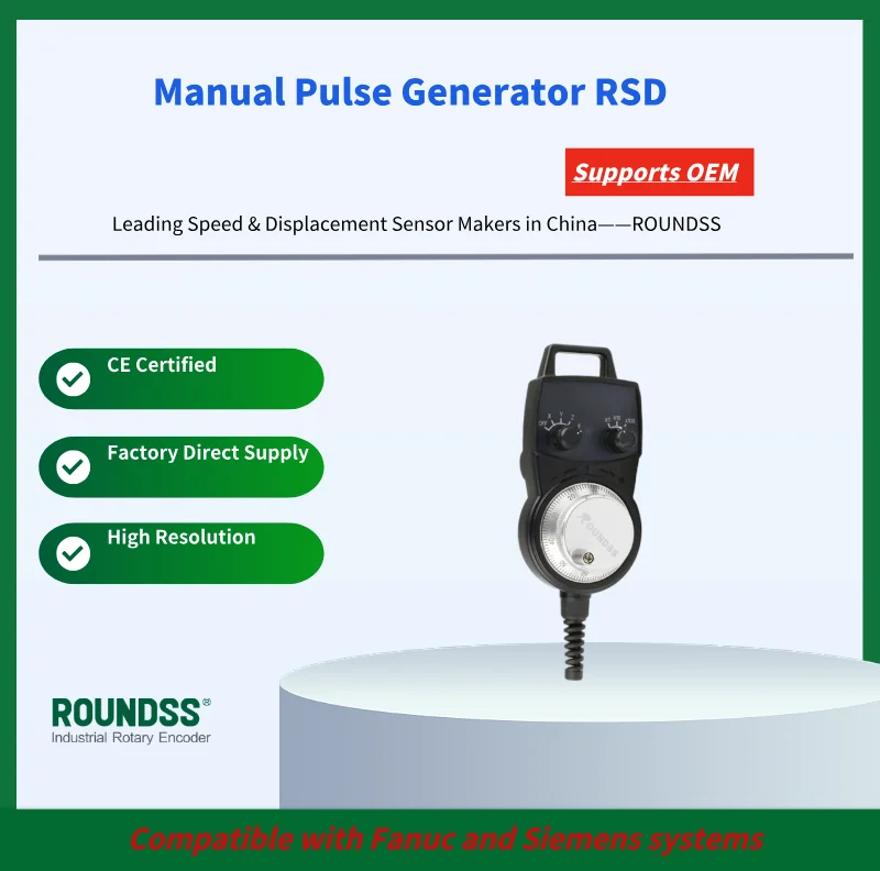 2026 RSD 4 Axis Manual Pulse Generator Handwheel with Magnetic Encoder for CNC Machinery
2026 RSD 4 Axis Manual Pulse Generator Handwheel with Magnetic Encoder for CNC Machinery