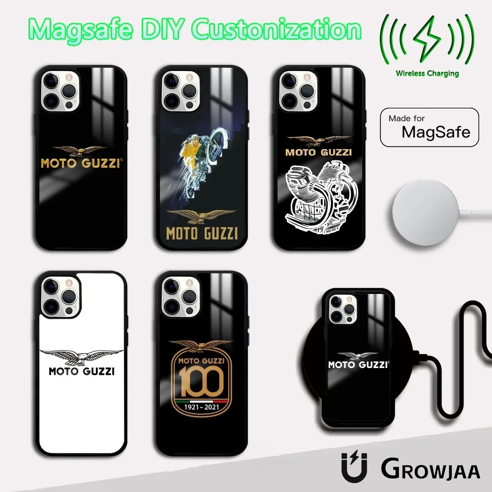 Moto G-Guzzies Cool Logo Phone Case For IPhone 16 15 14 13 12 11 Pro Max Plus Mini Magsafe Mirror Wireless Magnetic Cover
Moto G-Guzzies Cool Logo Phone Case For IPhone 16 15 14 13 12 11 Pro Max Plus Mini Magsafe Mirror Wireless Magnetic Cover