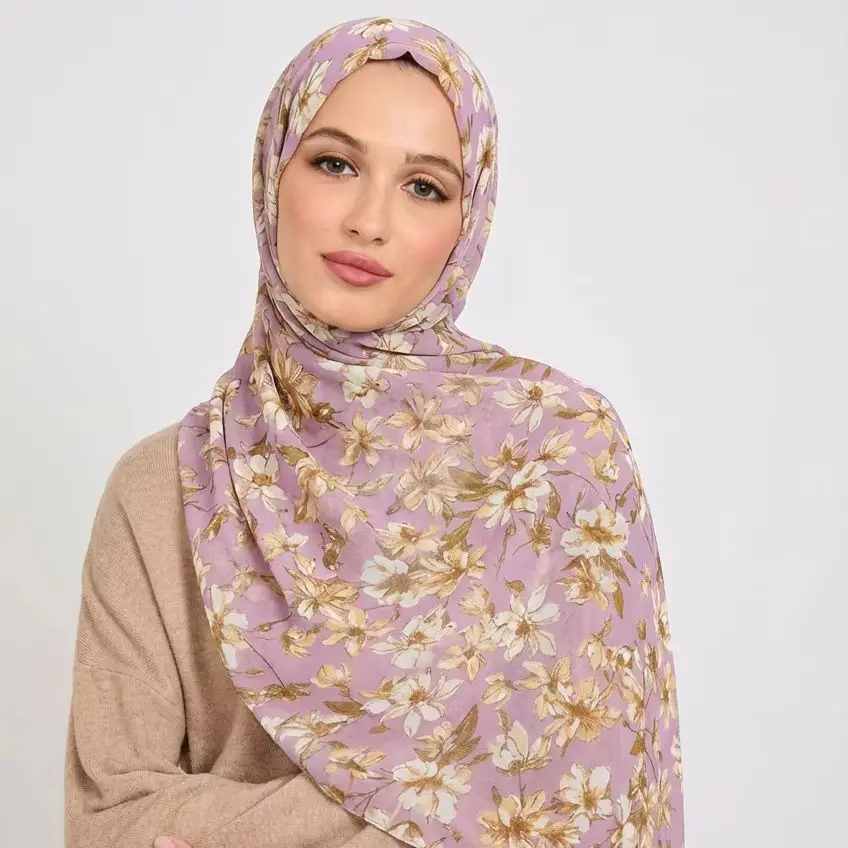 Fashion Print Floral Chiffon Muslim Hijab Headscarf Shawls Ramadan Long Elegant Women Wraps Ladies Soft Simple Scarf 180*70cm
Fashion Print Floral Chiffon Muslim Hijab Headscarf Shawls Ramadan Long Elegant Women Wraps Ladies Soft Simple Scarf 180*70cm