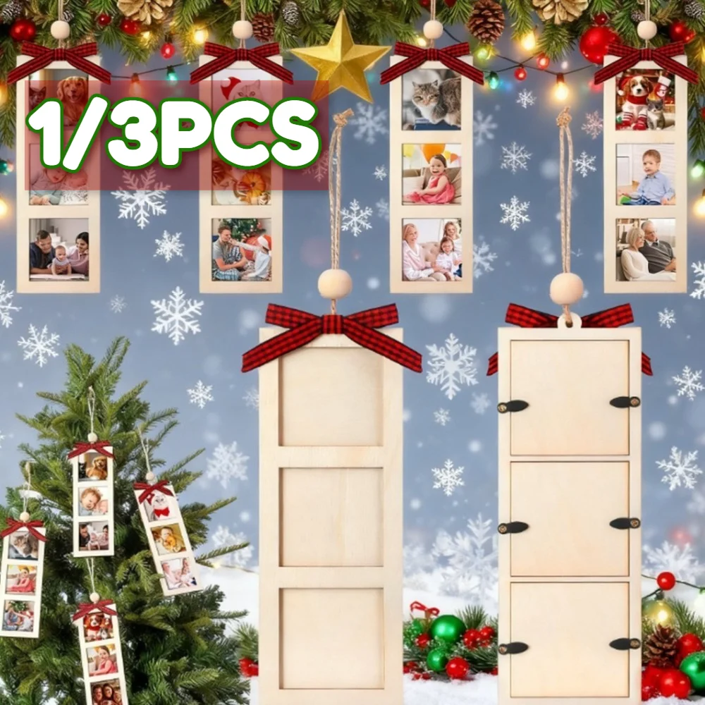 2026 Personalized Wooden Christmas Ornament Custom Family Photo Frame with Bows Hanging Loop for Xmas Tree Home Holiday Decor
2026 Personalized Wooden Christmas Ornament Custom Family Photo Frame with Bows Hanging Loop for Xmas Tree Home Holiday Decor