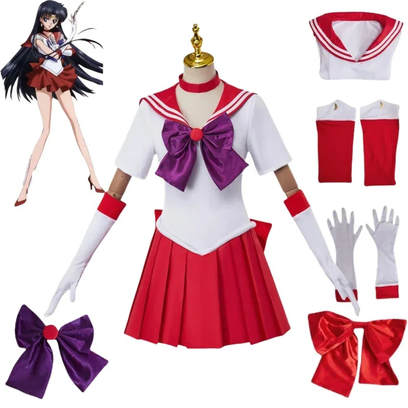 AD1 Hino Rei/Sailor Mars Cosplay Costumes Anime Uniform Women Dress Halloween Costume Suit Animation Comic Game Novel Exhib5@rD~
AD1 Hino Rei/Sailor Mars Cosplay Costumes Anime Uniform Women Dress Halloween Costume Suit Animation Comic Game Novel Exhib5@rD~