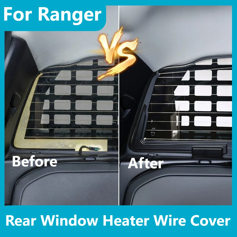 For Ranger 2023-2025 Car Rear Window Heater Wire Protective Cover Heating Line Reinforcement Car Modified Internal Accessories
For Ranger 2023-2025 Car Rear Window Heater Wire Protective Cover Heating Line Reinforcement Car Modified Internal Accessories