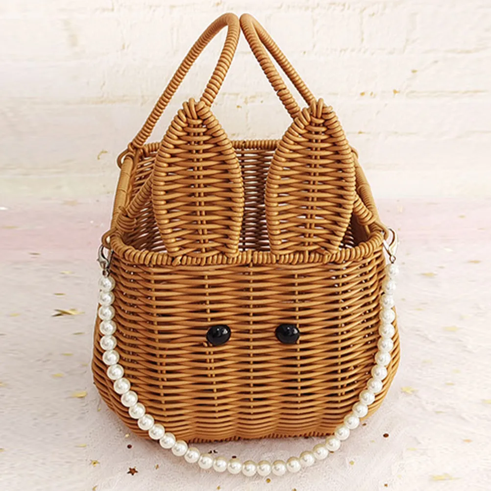Portable Handwoven Woven Flower Basket with Handle Multipurpose Decorative Storage Basket for Picnic Home Wedding DIY Floral
Portable Handwoven Woven Flower Basket with Handle Multipurpose Decorative Storage Basket for Picnic Home Wedding DIY Floral