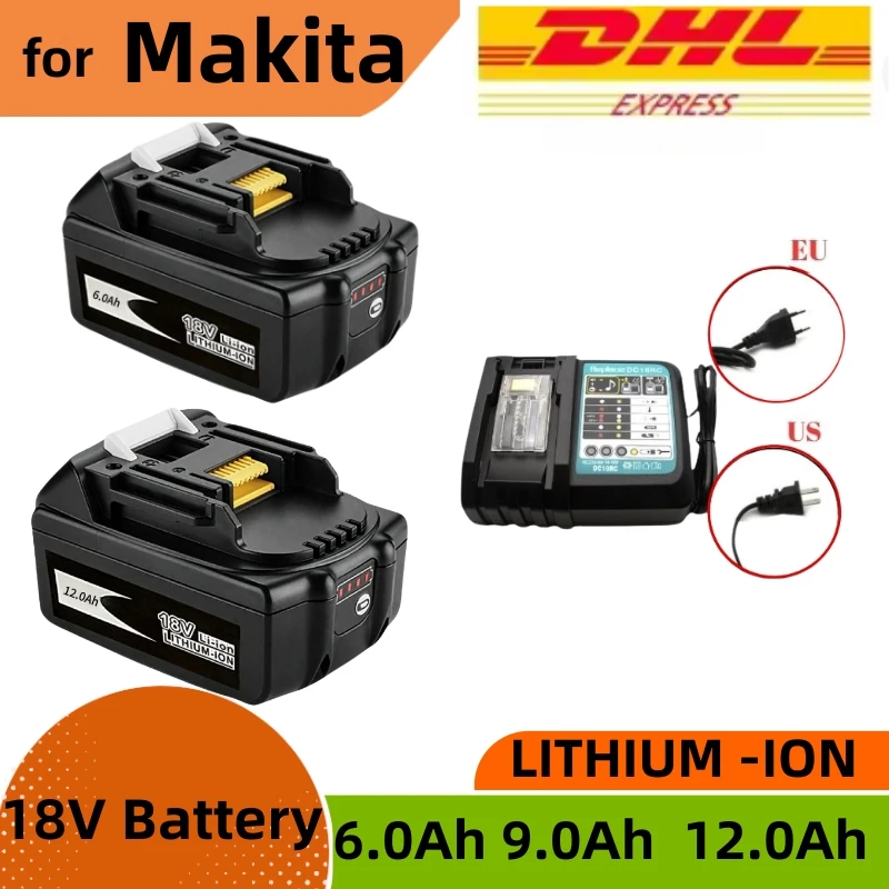 For Makita 18V Battery Rechargeable Battery 18650 Lithium-ion Cell Suitable For Power Tool BL1850 BL1860 LXT400 BL1830
For Makita 18V Battery Rechargeable Battery 18650 Lithium-ion Cell Suitable For Power Tool BL1850 BL1860 LXT400 BL1830