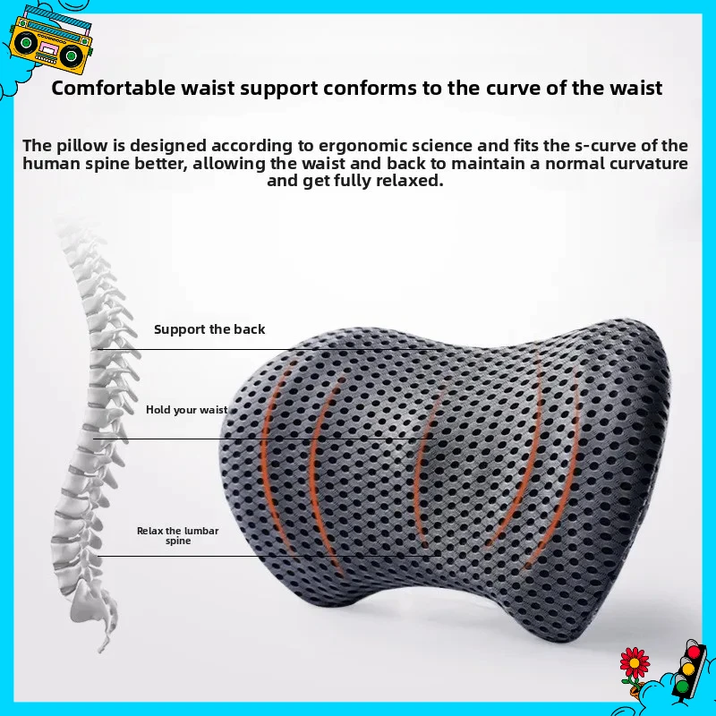 Best Seller Car Cushion Car Waist Pad Car Backrest Pad Waist Pillow Driving Seat Waist Support
Best Seller Car Cushion Car Waist Pad Car Backrest Pad Waist Pillow Driving Seat Waist Support
