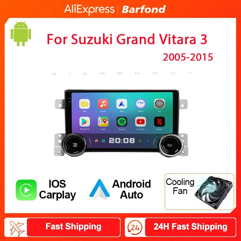 car radio for Suzuki Grand Carplay Vitara 3 2005-2015 Multimedia Player Automatic stereo 2din GPS navigation
car radio for Suzuki Grand Carplay Vitara 3 2005-2015 Multimedia Player Automatic stereo 2din GPS navigation