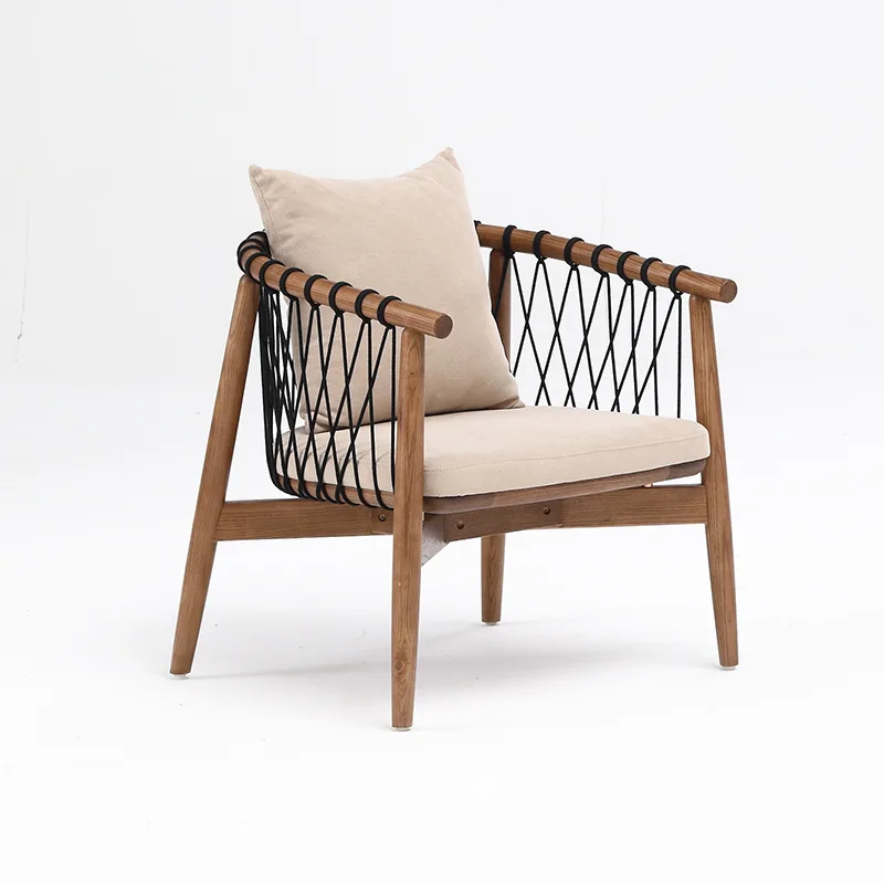 -ɞFor Nordic Wood Single Sofa Chair Eco-Friendly Leisure Balcony Lazy Chair Designer Rope Woven Chaise Lounge for Living&
-ɞFor Nordic Wood Single Sofa Chair Eco-Friendly Leisure Balcony Lazy Chair Designer Rope Woven Chaise Lounge for Living&