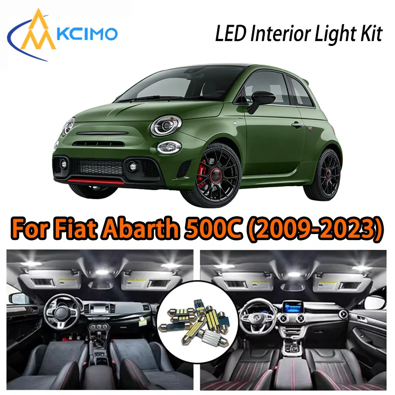 KCIMO For Fiat Abarth 500C 595C 695C (2009-2023) Premium LED Interior Kit - 2 Colors , Quick Installation, Long-Lasting
KCIMO For Fiat Abarth 500C 595C 695C (2009-2023) Premium LED Interior Kit - 2 Colors , Quick Installation, Long-Lasting