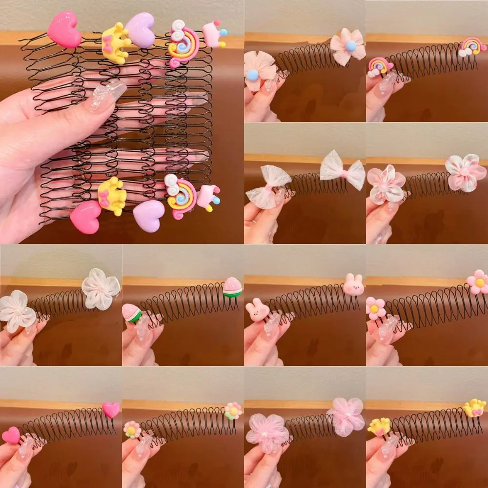 Fashion Spring U Shape Hair Styling Comb Teeth Fixed Combs Invisible Extra Hair Holder Flower Cartoon Design Decoration
Fashion Spring U Shape Hair Styling Comb Teeth Fixed Combs Invisible Extra Hair Holder Flower Cartoon Design Decoration