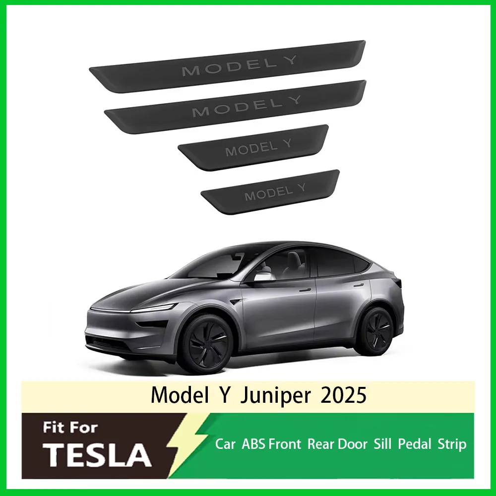 Fit For Tesla Model Y Juniper 2025 Front and Rear Door Pedal Protector Threshold Scratch resistant Welcome Pedal Bar Auto Parts
Fit For Tesla Model Y Juniper 2025 Front and Rear Door Pedal Protector Threshold Scratch resistant Welcome Pedal Bar Auto Parts
