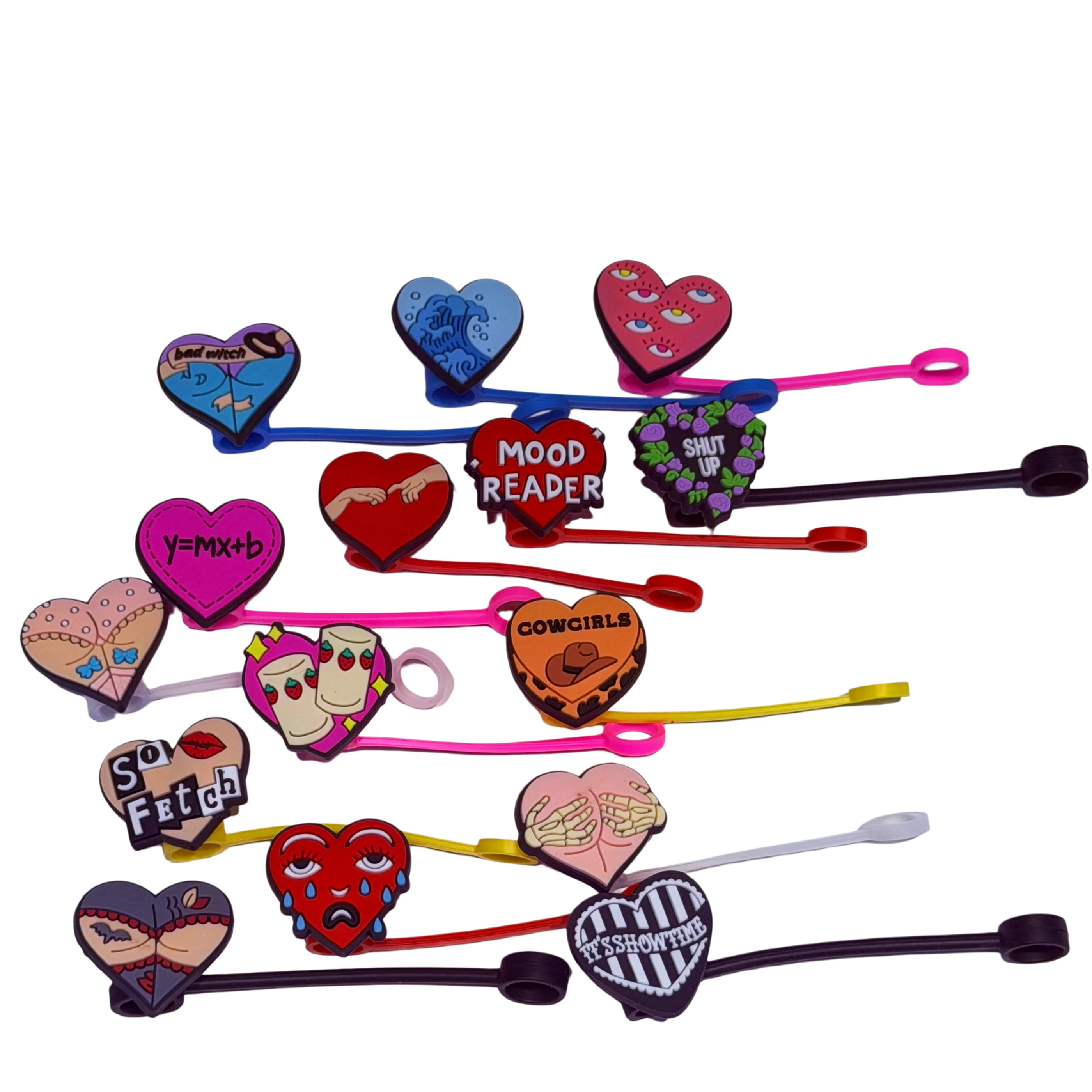 1-15Pcs Fahion Heart Straw Cover Cap For Stanley Cup Reusable 10mm Silicone Straw Topper Compatible 30&40 Oz Tumbler Girls Women
1-15Pcs Fahion Heart Straw Cover Cap For Stanley Cup Reusable 10mm Silicone Straw Topper Compatible 30&40 Oz Tumbler Girls Women
