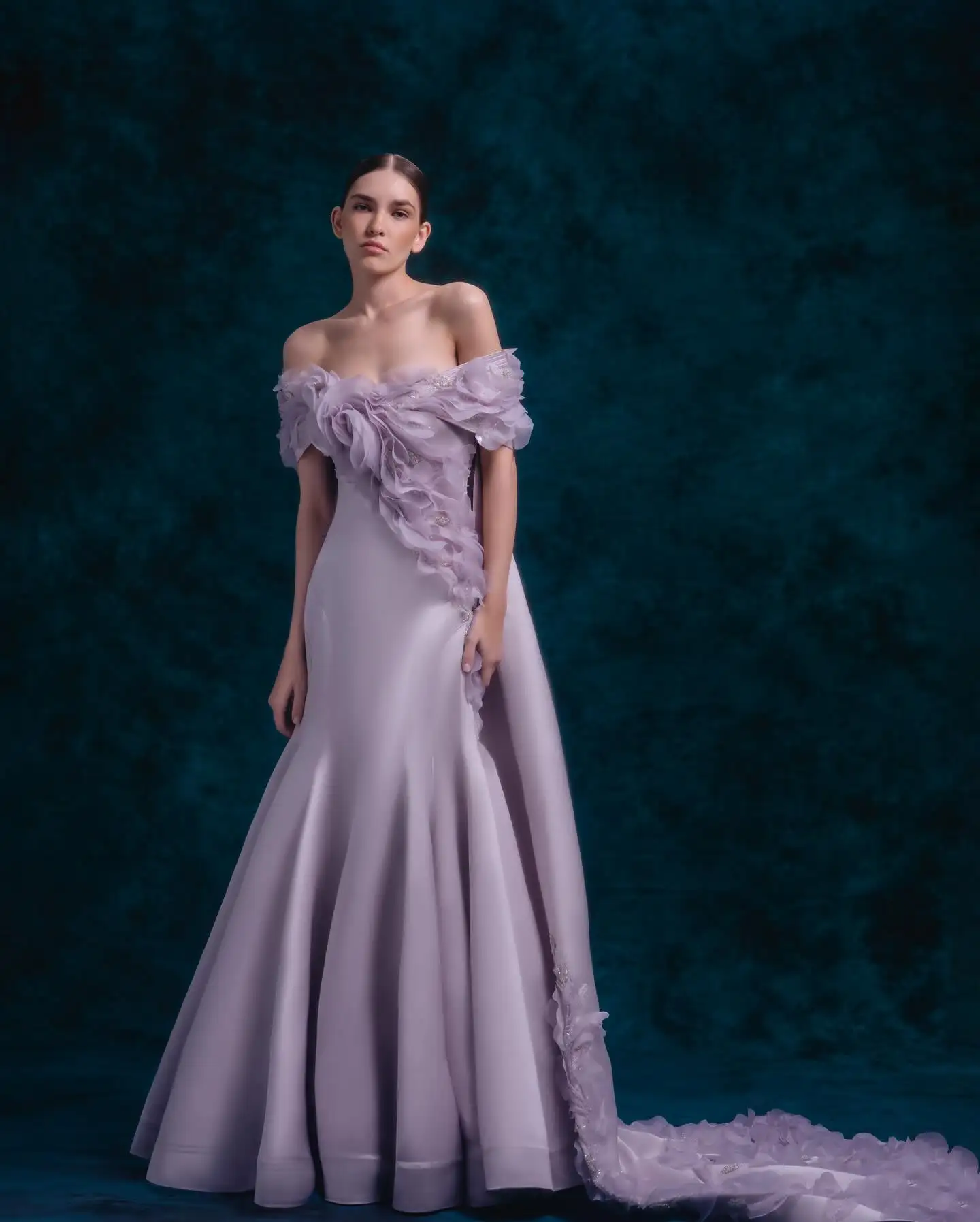 Customized Fashion Mermaid Jersey Off the Shoulder Evening Dresses Elegant Floor Length Celebrity Gowns Vestido De Noche
Customized Fashion Mermaid Jersey Off the Shoulder Evening Dresses Elegant Floor Length Celebrity Gowns Vestido De Noche