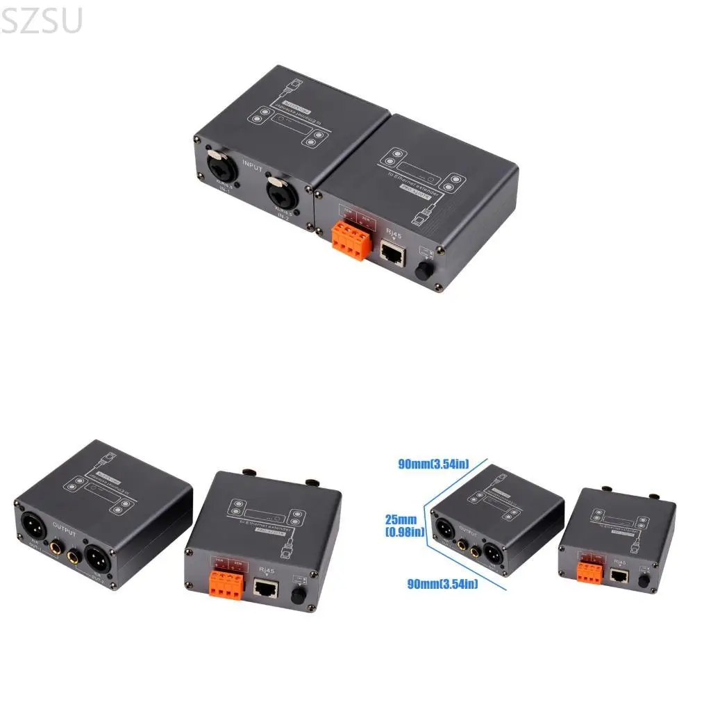 SZSU Double XLR 6.5Mm Music Extender With RJ45 Port For Professional Sound Systems
SZSU Double XLR 6.5Mm Music Extender With RJ45 Port For Professional Sound Systems
