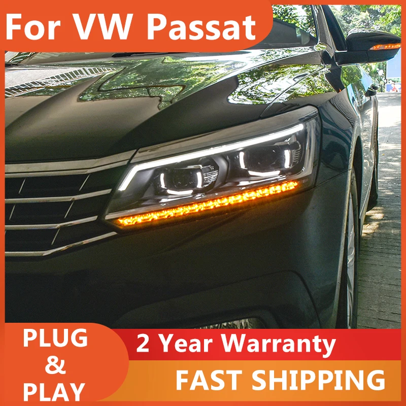 Car Front For Car VW PASSAT US version 2016-2019 Headlights Fog Lights Day Running Light DRL H7 LED Bi Xenon Bulb Car Accessory
Car Front For Car VW PASSAT US version 2016-2019 Headlights Fog Lights Day Running Light DRL H7 LED Bi Xenon Bulb Car Accessory