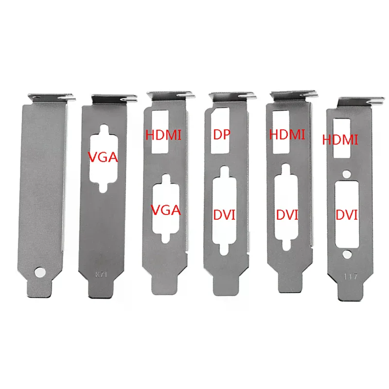 Low Profile Bracket Adapter DVI HDMI VGA Port Half Height Graphic Video Card Mount Accessories
Low Profile Bracket Adapter DVI HDMI VGA Port Half Height Graphic Video Card Mount Accessories
