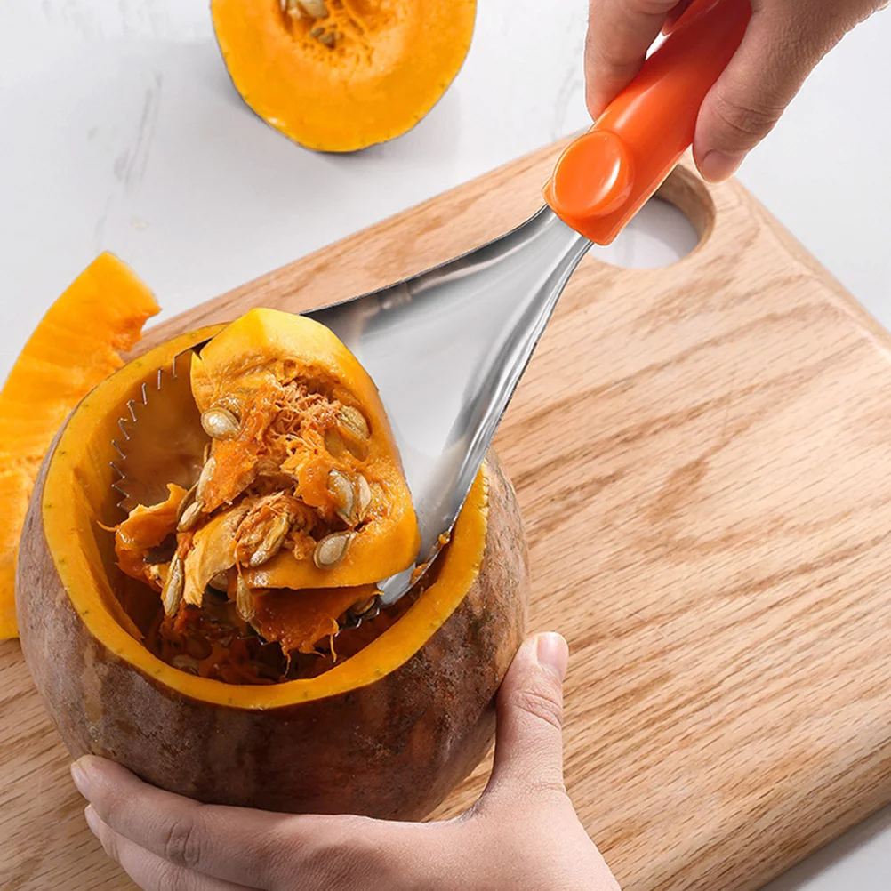 Melon Scooper and Pulp Separator Pumpkin Corer Remover Removing for Corers Avocado Kitchen Practical Stainless Steel
Melon Scooper and Pulp Separator Pumpkin Corer Remover Removing for Corers Avocado Kitchen Practical Stainless Steel