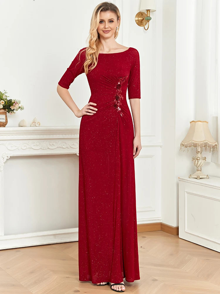 Роскошные вечерние платья с короткими рукавами и круглым вырезом для подружек невесты, элегантные платья для свадебных вечеринок, выпускных и коктейльных мероприятий для женщин
Роскошные вечерние платья с короткими рукавами и круглым вырезом для подружек невесты, элегантные платья для свадебных вечеринок, выпускных и коктейльных мероприятий для женщин