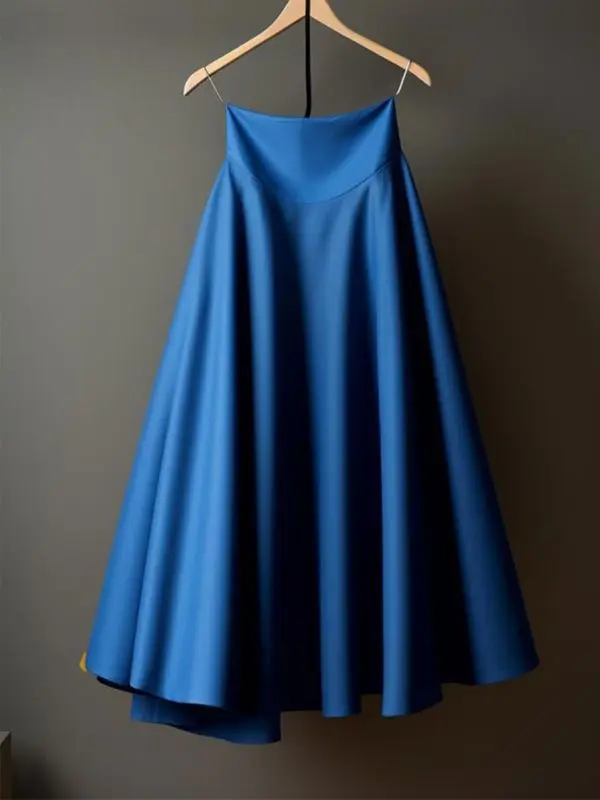 2025 Early Spring New Blue A-line Skirts Y2k E-Girl High Waist Skirt for Women Elegant Vintage Mid-length Faldas Mujer
2025 Early Spring New Blue A-line Skirts Y2k E-Girl High Waist Skirt for Women Elegant Vintage Mid-length Faldas Mujer