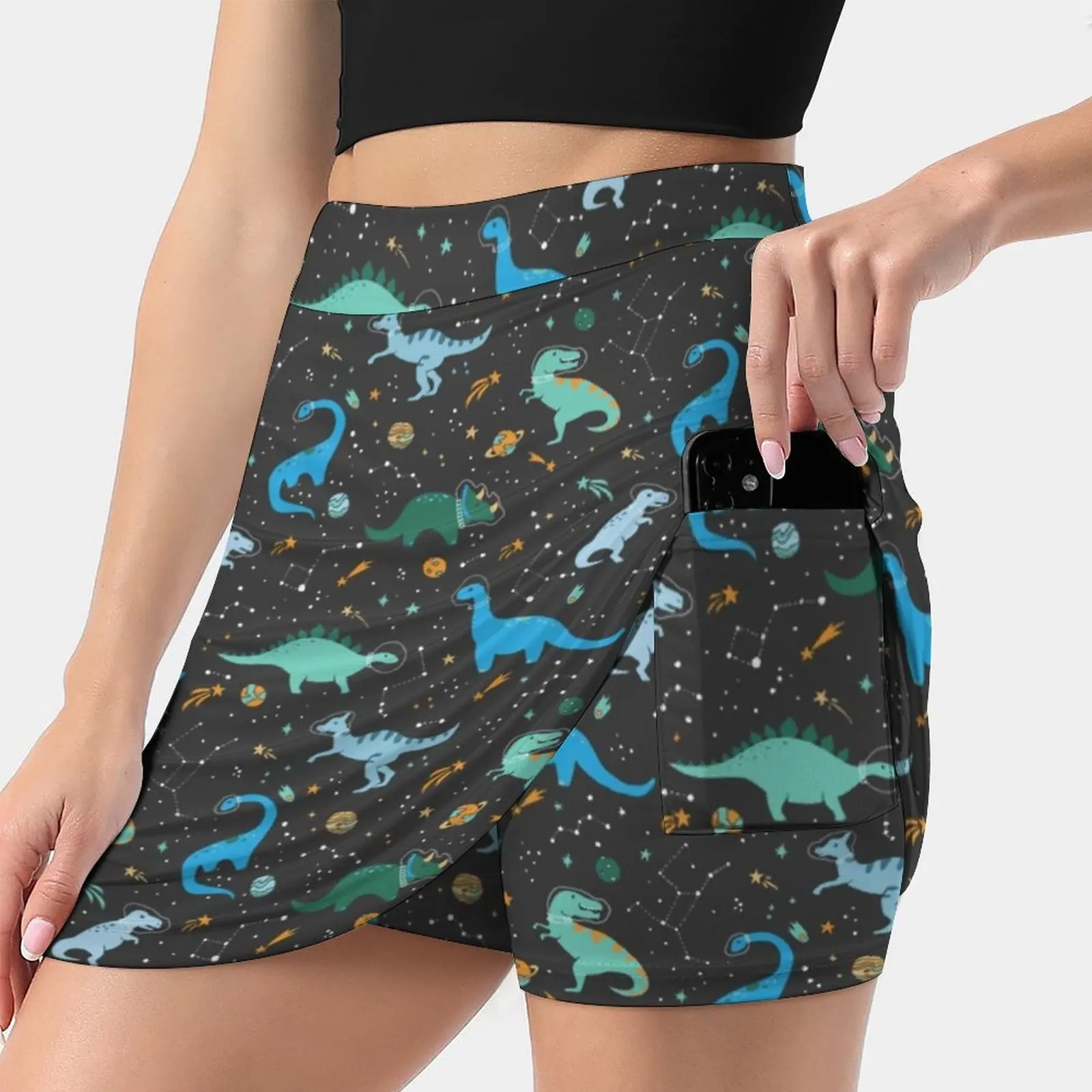 Space Dinosaurs In Blue Women's skirt With Pocket Vintage Skirt Printing A Line Skirts Summer Clothes Pattern Blue Green Space
Space Dinosaurs In Blue Women's skirt With Pocket Vintage Skirt Printing A Line Skirts Summer Clothes Pattern Blue Green Space