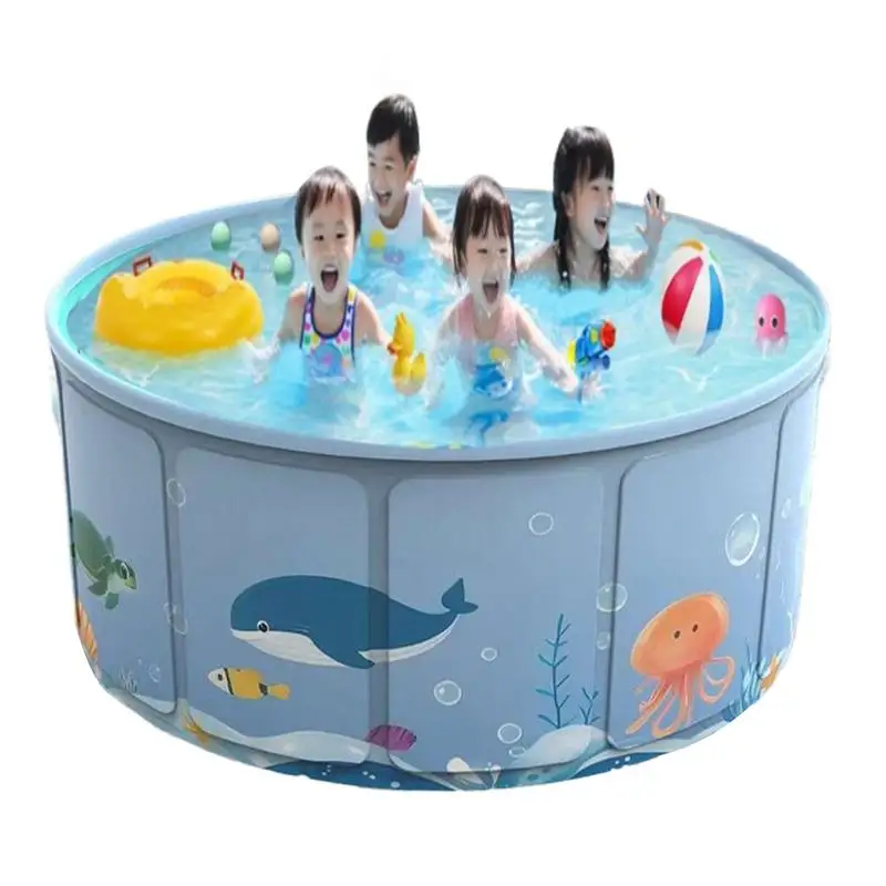 90cm Foldable Baby Swimming Pool Portable Children Soft PVC Round Paddling Pool Toddler Outdoor Garden Water Game Supplies
90cm Foldable Baby Swimming Pool Portable Children Soft PVC Round Paddling Pool Toddler Outdoor Garden Water Game Supplies