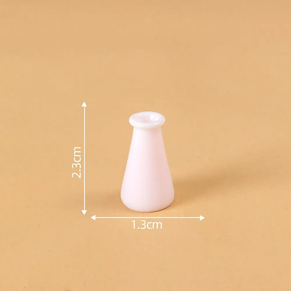Cute Simulation Color Decoration Vase Handmade Gift Small Vase Miniature Decoration Pieces DIY Miniature Figurines
Cute Simulation Color Decoration Vase Handmade Gift Small Vase Miniature Decoration Pieces DIY Miniature Figurines