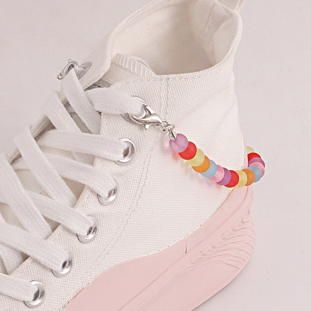 Pearl Shoe Chain Colorful DIY Adjustable Length Women Accessories Shoelace Charms Boot Jewelry Shoe Decoration Sneakers Decor
Pearl Shoe Chain Colorful DIY Adjustable Length Women Accessories Shoelace Charms Boot Jewelry Shoe Decoration Sneakers Decor