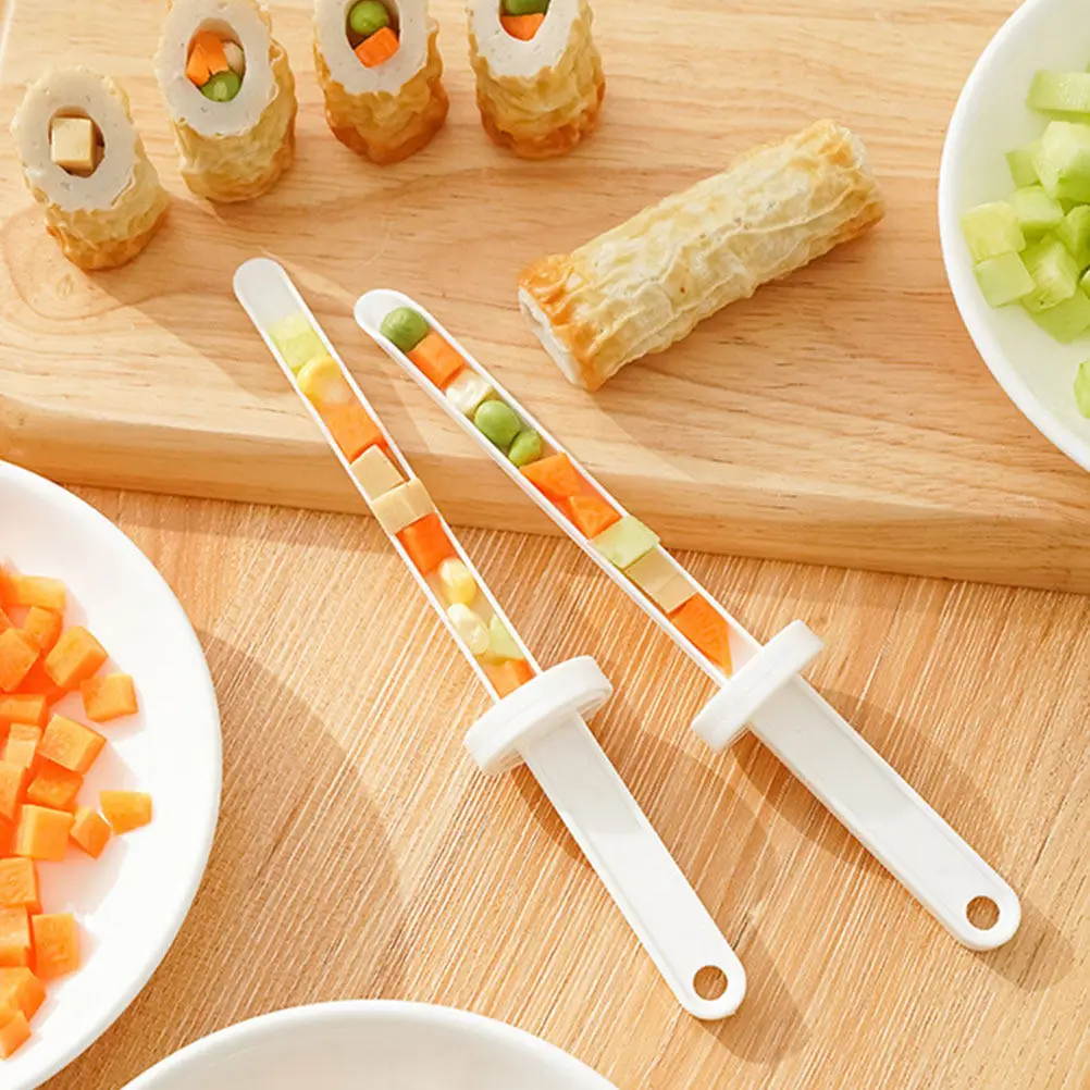 4Pcs Food Injector Kit for Meat Poultry Fish Marinade Brine Injection Sausage Stuffer Vegetable Corer Handheld Filling Injector
4Pcs Food Injector Kit for Meat Poultry Fish Marinade Brine Injection Sausage Stuffer Vegetable Corer Handheld Filling Injector