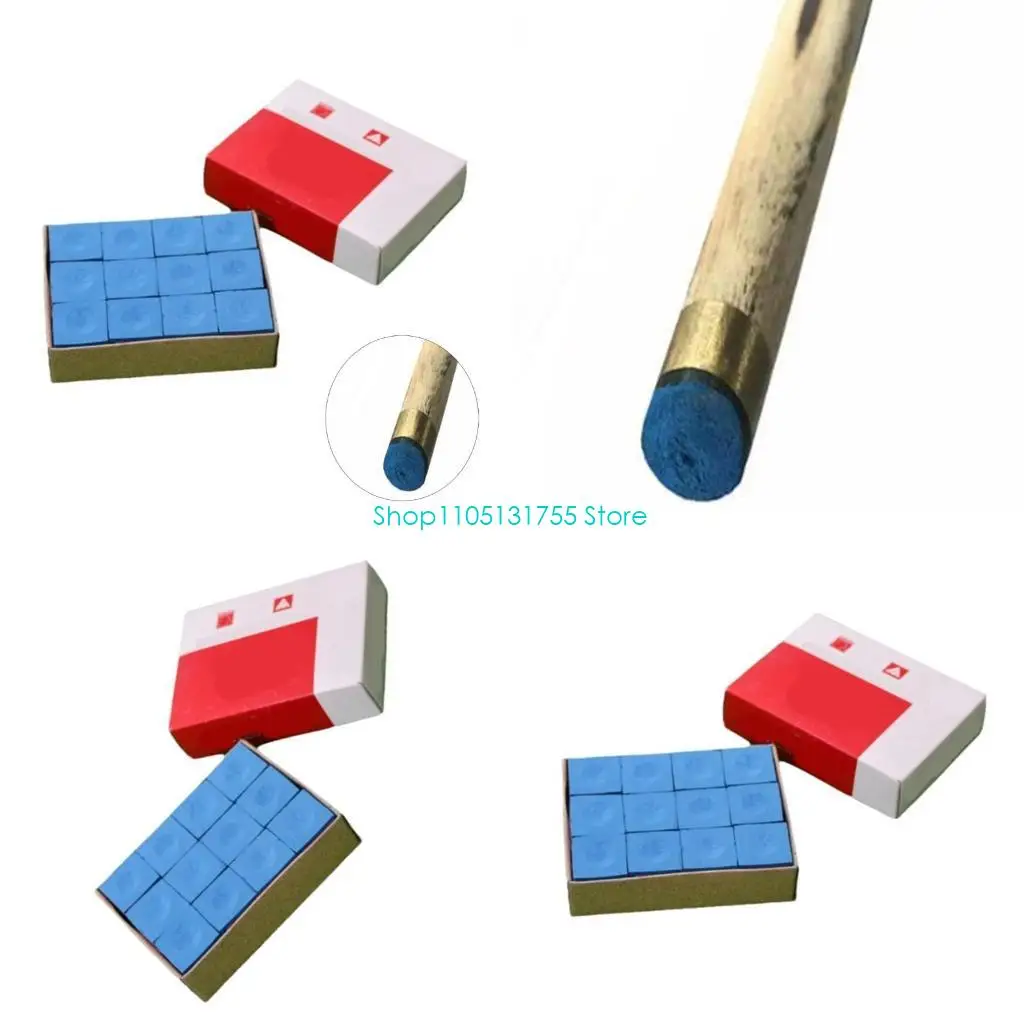 K0EF 12Pcs Pool Cue Chalk Billiard Chalk Pool Cue Tip Square Powder Easy to Use
K0EF 12Pcs Pool Cue Chalk Billiard Chalk Pool Cue Tip Square Powder Easy to Use