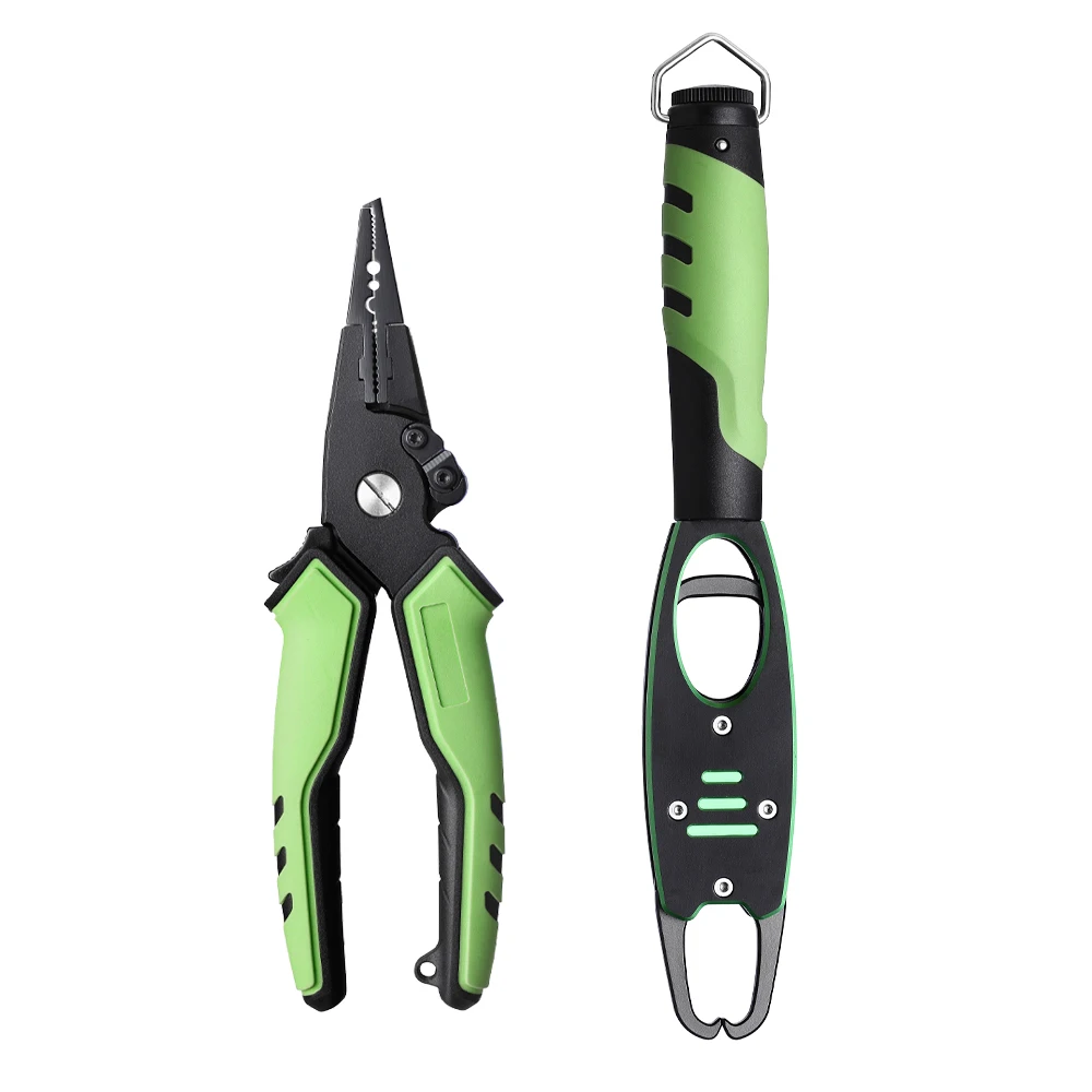 Custom Wholesale Fishing Lip Grip Weight Scale Aluminium Control Tool Accessories Aluminum Fishing Pliers Set
Custom Wholesale Fishing Lip Grip Weight Scale Aluminium Control Tool Accessories Aluminum Fishing Pliers Set