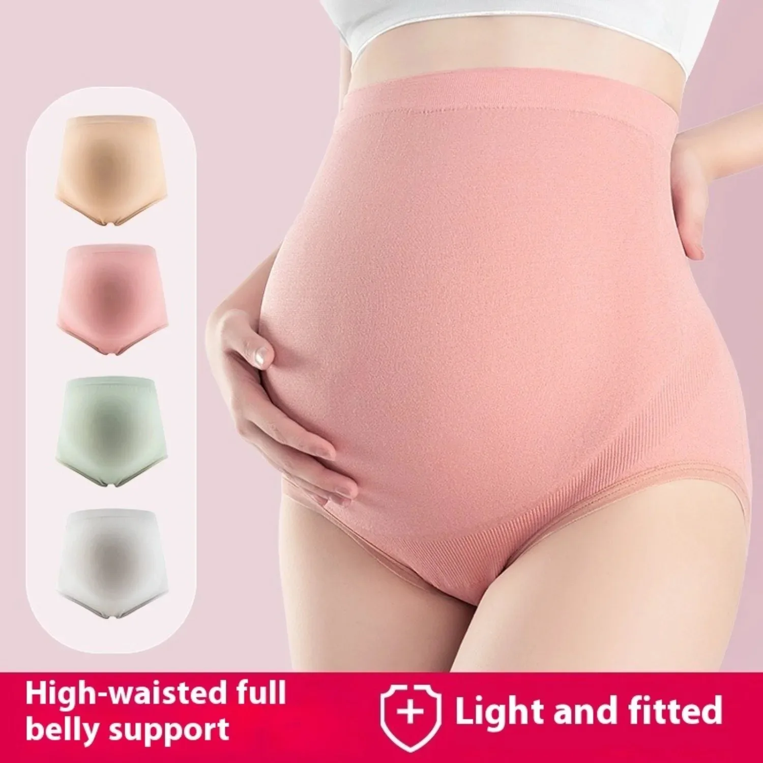 Maternity Mothers Triangle Panties Traceless Early Middle and Late Pregnancy High Waist U-Shape Full Belly Support Pregnancy
Maternity Mothers Triangle Panties Traceless Early Middle and Late Pregnancy High Waist U-Shape Full Belly Support Pregnancy