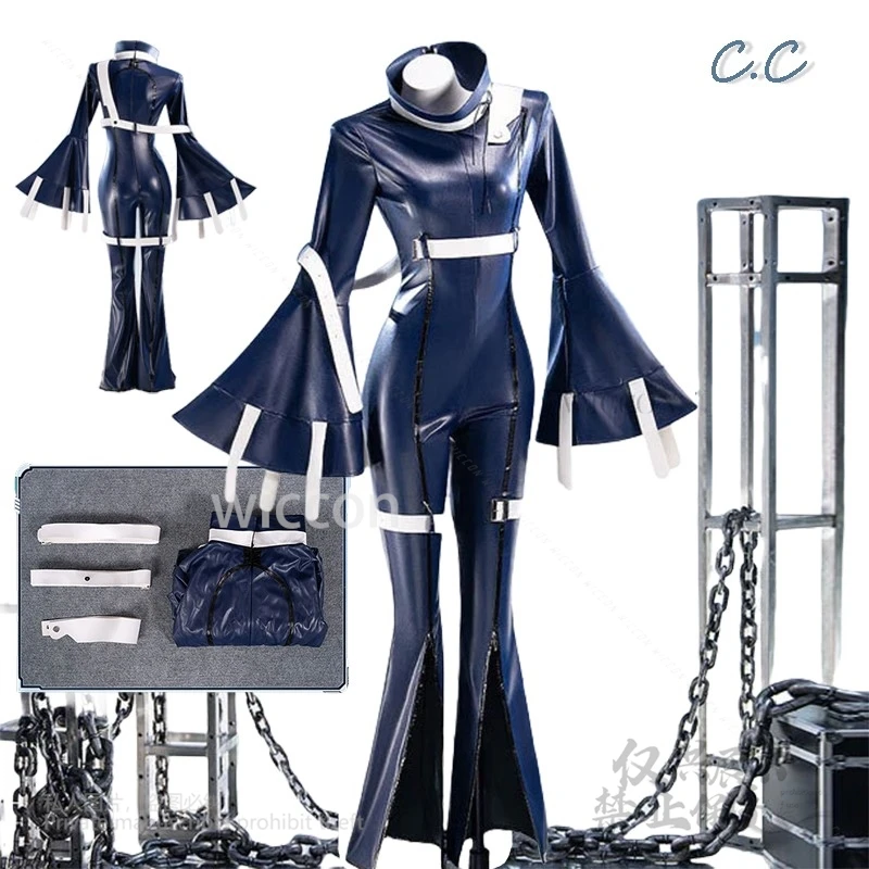 C.C. Cosplay Costume Anime Code Geasss Cosplay Full Set Queen Tight-Fitting Jumpsuit Outfit PU Leather Suit Y2K Women Customized 
C.C. Cosplay Costume Anime Code Geasss Cosplay Full Set Queen Tight-Fitting Jumpsuit Outfit PU Leather Suit Y2K Women Customized