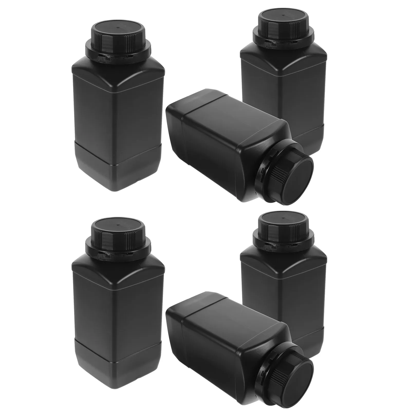 6Pcs Black Wide Mouth Lab Reagent Bottles Pe Plastic Leakproof Screw Thread Closure Containers for Chemical Powders
6Pcs Black Wide Mouth Lab Reagent Bottles Pe Plastic Leakproof Screw Thread Closure Containers for Chemical Powders