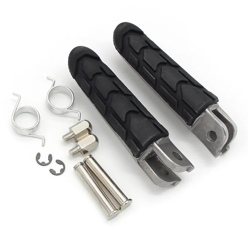 Durable Front Footrest Pegs, Small Rider Foot Pedals, Compatible For Honda CB400 VTEC VTR250 VTR1000 1999-2006
Durable Front Footrest Pegs, Small Rider Foot Pedals, Compatible For Honda CB400 VTEC VTR250 VTR1000 1999-2006