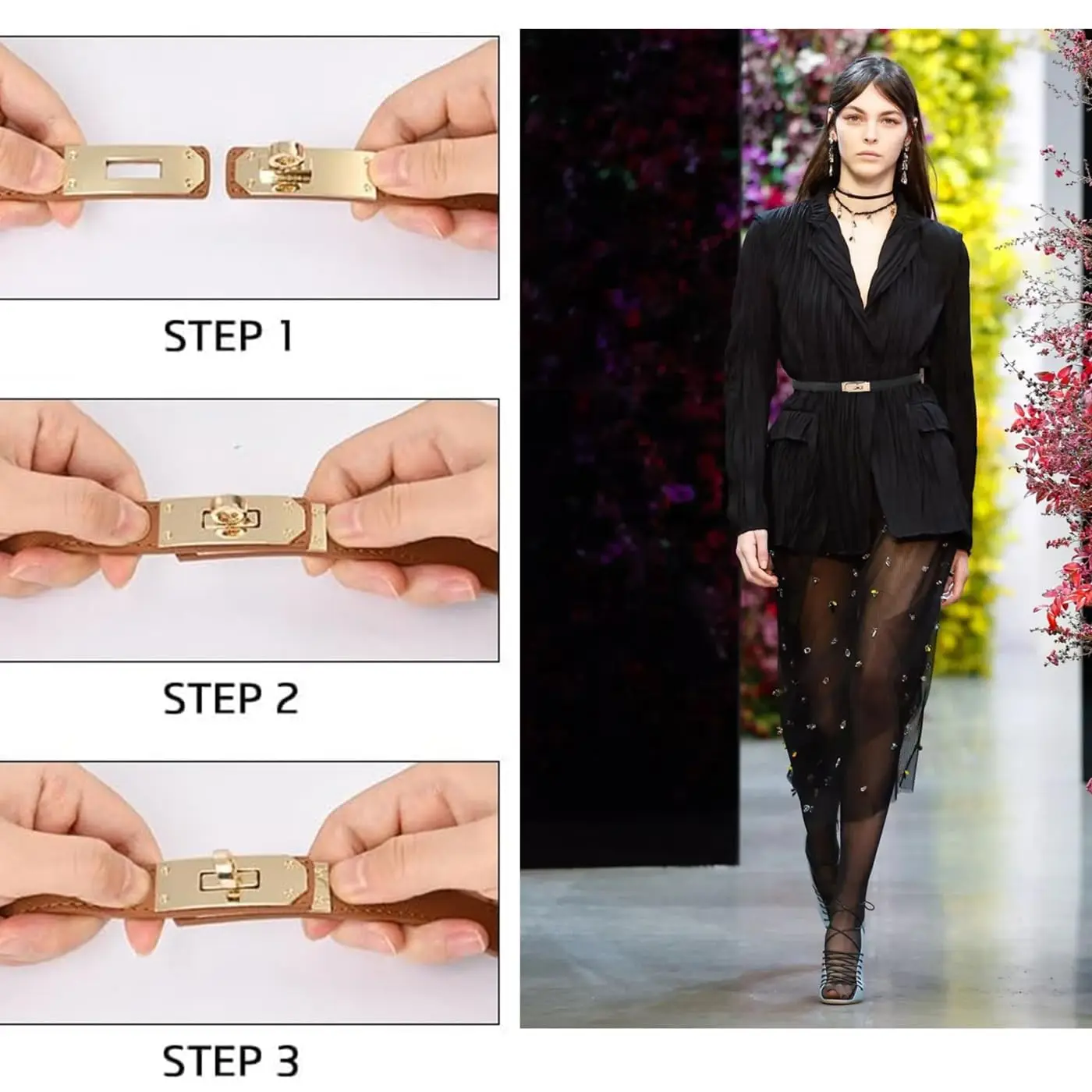 Women’s Adjustable Thin Belt Korean Style Slim Waist Strap for Dresses and Coats Fashion Elegant Buckle Lock Delicate Slim Belt
Women’s Adjustable Thin Belt Korean Style Slim Waist Strap for Dresses and Coats Fashion Elegant Buckle Lock Delicate Slim Belt