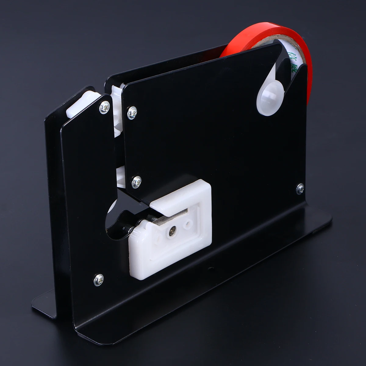 Heavy-Duty Steel Tape Dispenser Adhesive Bag Neck Sealer Trimmer for 12mm Width 75mm Bore Tapes Metal Structure
Heavy-Duty Steel Tape Dispenser Adhesive Bag Neck Sealer Trimmer for 12mm Width 75mm Bore Tapes Metal Structure