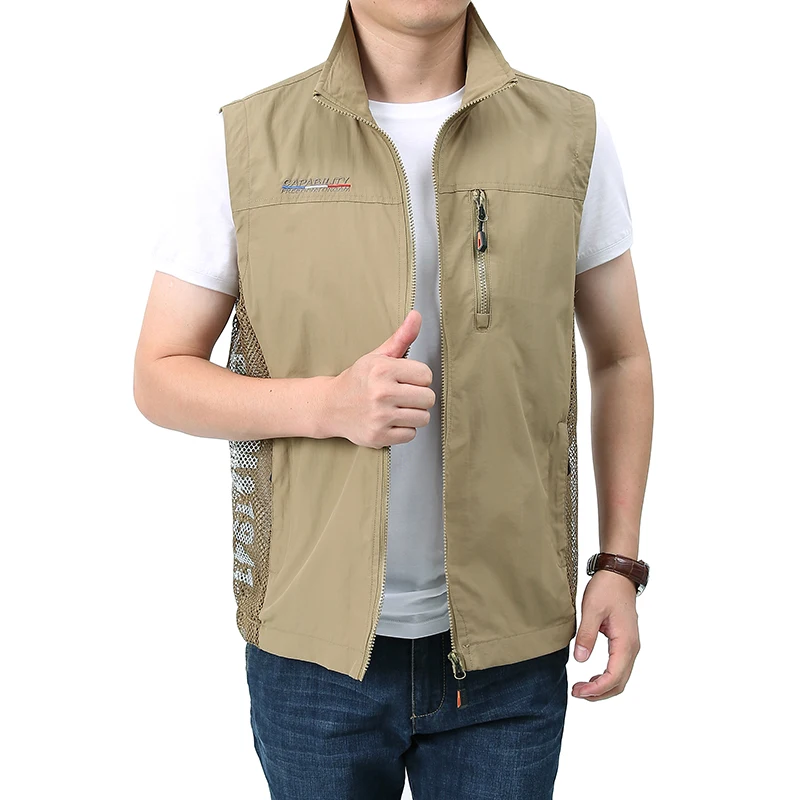 Men Casual Photograph Waistcoat Loose Plus Size Multi Pockets Work Vest Camping Hiking Hunting Multi Function Fishing Wear
Men Casual Photograph Waistcoat Loose Plus Size Multi Pockets Work Vest Camping Hiking Hunting Multi Function Fishing Wear