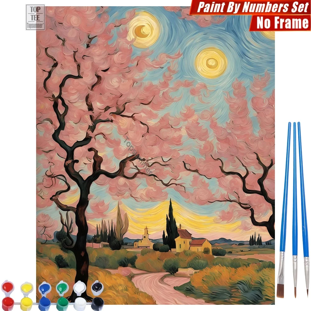 Rural Lane Starry DIY Paints By Numbers Set - Lane Flowers Starry Family Gatherings Thanksgiving Day Gift For Colleague
Rural Lane Starry DIY Paints By Numbers Set - Lane Flowers Starry Family Gatherings Thanksgiving Day Gift For Colleague
