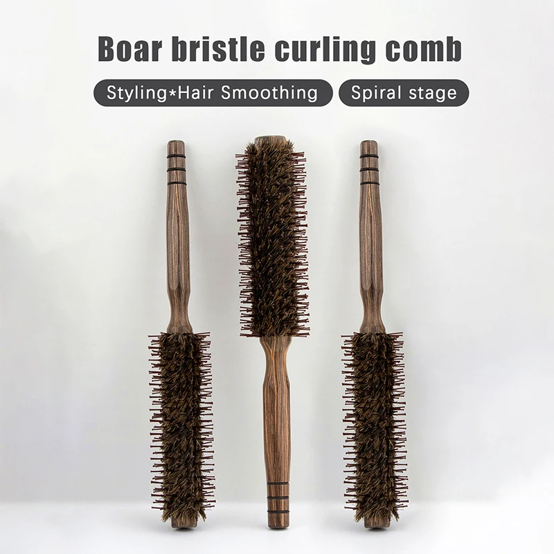 Парикмахерская круглая роликовая деревянная щетка для волос из щетины кабана, нейлоновая расческа для волос, парикмахерские расчески, круглая щетка-лопатка для женщин и мужчин, вьющиеся волосы
Парикмахерская круглая роликовая деревянная щетка для волос из щетины кабана, нейлоновая расческа для волос, парикмахерские расчески, круглая щетка-лопатка для женщин и мужчин, вьющиеся волосы