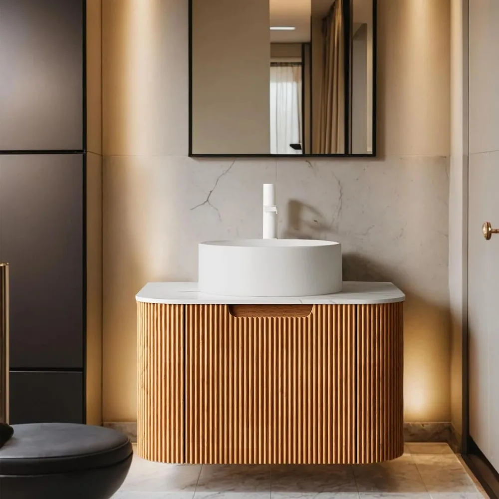 24-Inch Modern Bathroom Vanity with Sink,Floating Cabinet with Ultra-Thin Ceramic Basin and MarbleTop,Extra Large Storage Drawer
24-Inch Modern Bathroom Vanity with Sink,Floating Cabinet with Ultra-Thin Ceramic Basin and MarbleTop,Extra Large Storage Drawer