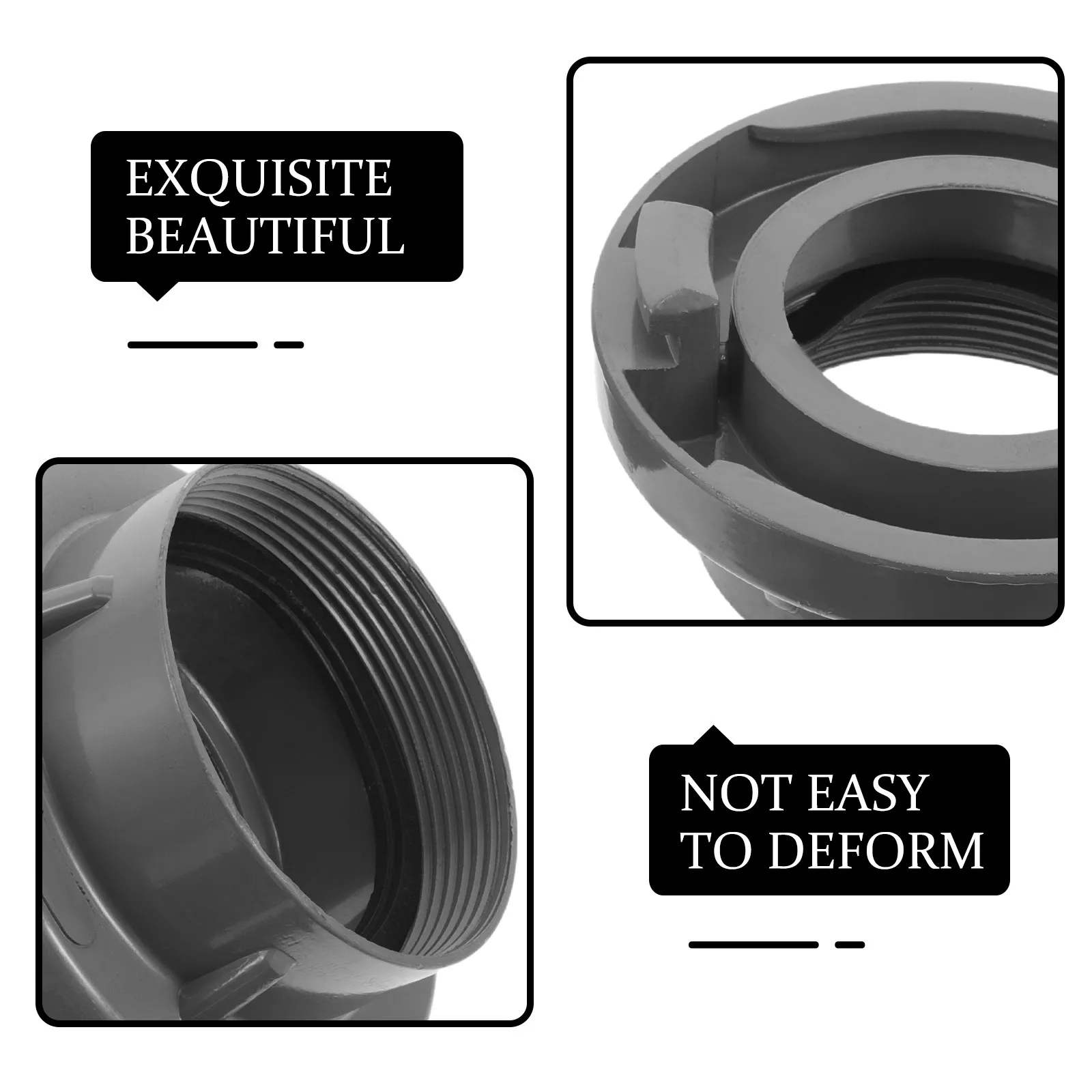 2 шт. Усиленный адаптер для пожарного гидранта KN65 - Металлический резьбовой соединитель для пожарного шланга, быстроразъемное соединение, часть пожарного оборудования для экстренных ситуаций
2 шт. Усиленный адаптер для пожарного гидранта KN65 - Металлический резьбовой соединитель для пожарного шланга, быстроразъемное соединение, часть пожарного оборудования для экстренных ситуаций