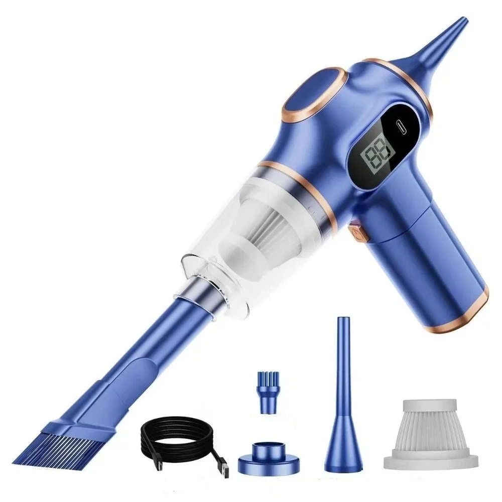 120W High Suction Car Vacuum Cleaner 4500Pa High Power LCD Display Wireless Vacuum Cleaner Strong Suction Dust Removal
120W High Suction Car Vacuum Cleaner 4500Pa High Power LCD Display Wireless Vacuum Cleaner Strong Suction Dust Removal