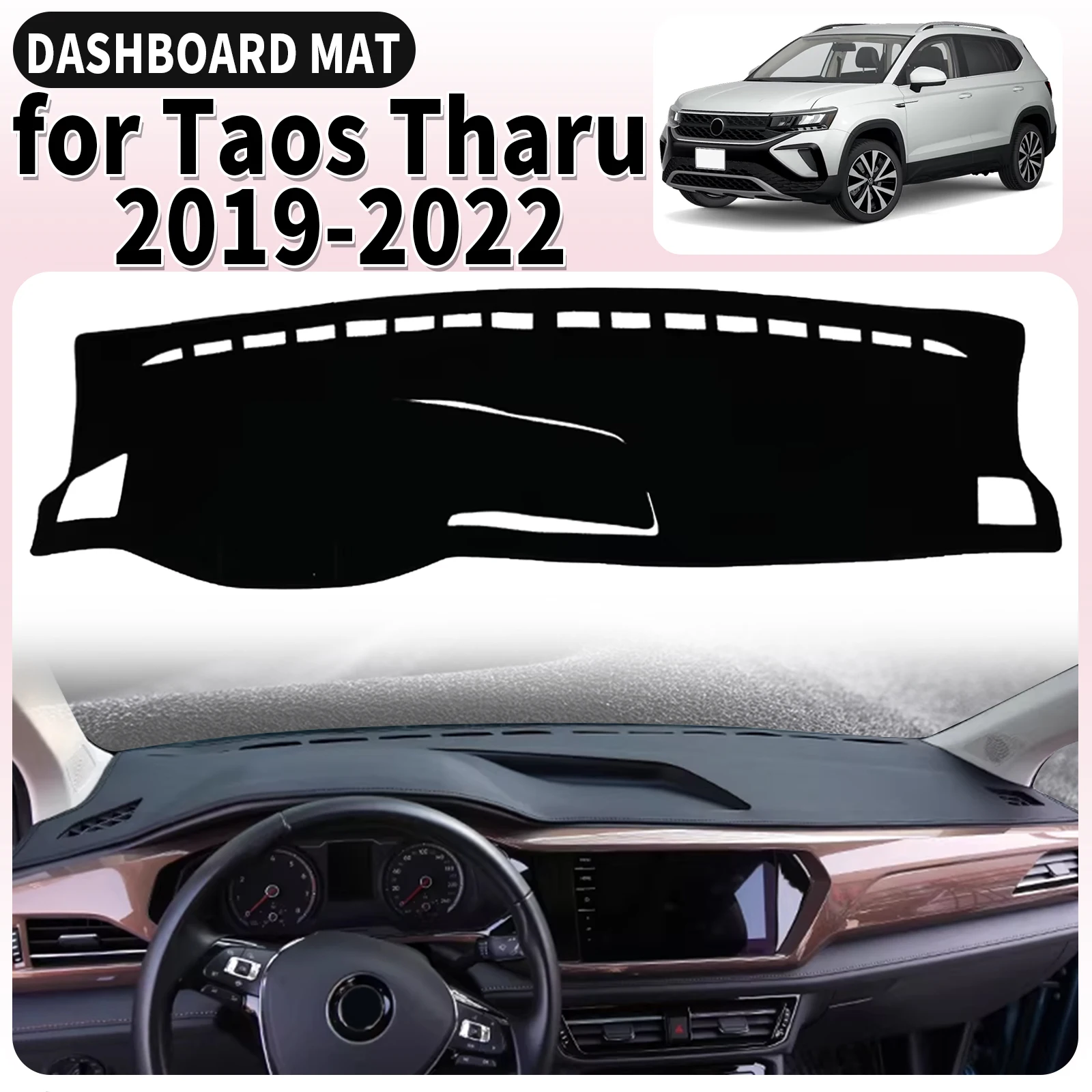 for Volkswagen VW Taos Tharu 2022-2019 Dashmat Dashboard Cover Pad DashMat Sunshade Accessories Protective Carpet Car Leather
for Volkswagen VW Taos Tharu 2022-2019 Dashmat Dashboard Cover Pad DashMat Sunshade Accessories Protective Carpet Car Leather