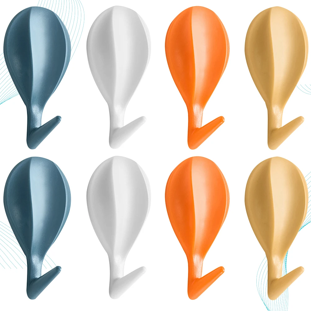 8 Pcs Adhesive Hooks Mount Hangers Decorative Bathroom Kitchen Bedroom Tissue Rack Easy Installation Durability
8 Pcs Adhesive Hooks Mount Hangers Decorative Bathroom Kitchen Bedroom Tissue Rack Easy Installation Durability