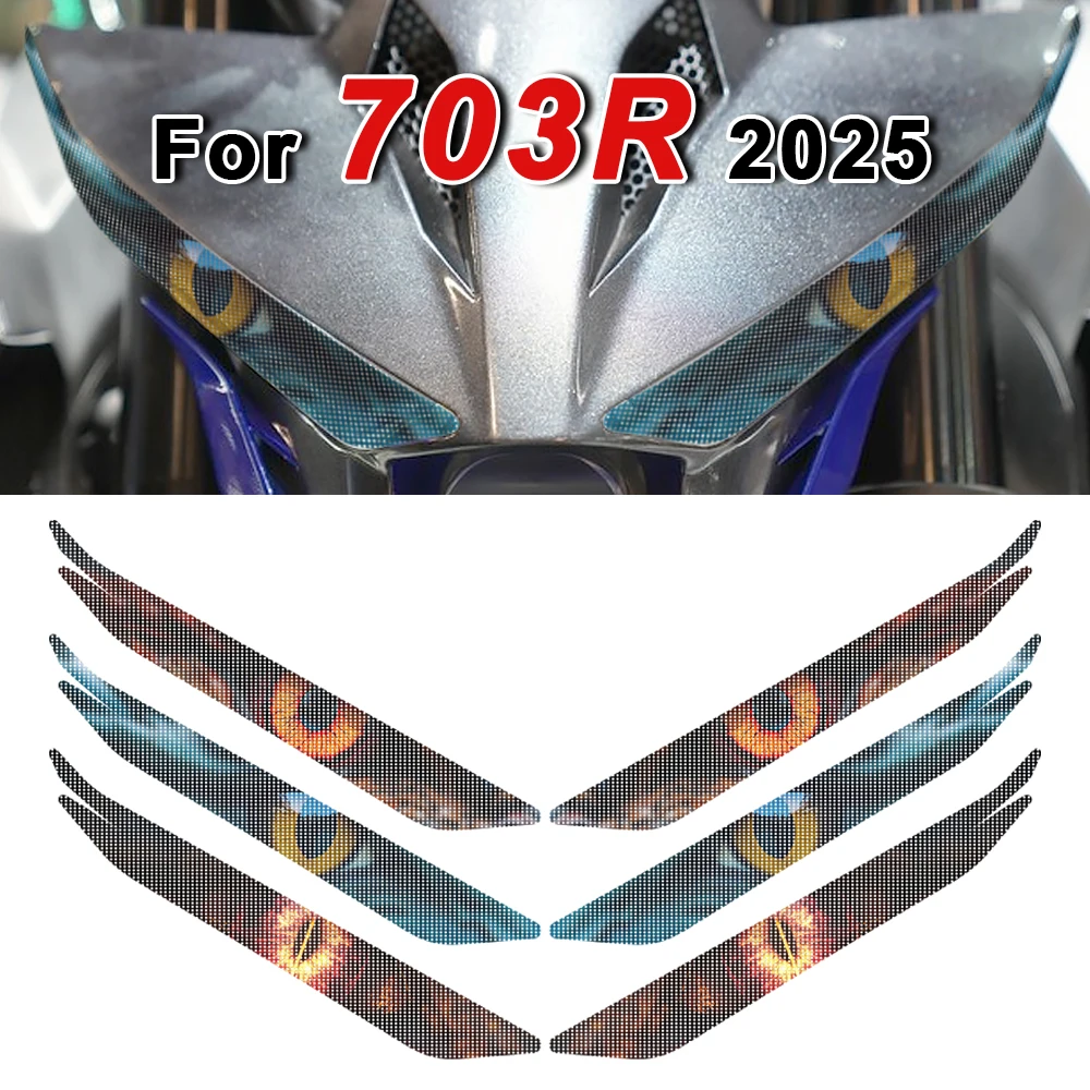 For Zontes 703R 703-R 703 R 703r 2025 Fashion Motorcycle Headlight Stickers Head Light Protective Decal Modification Accessories
For Zontes 703R 703-R 703 R 703r 2025 Fashion Motorcycle Headlight Stickers Head Light Protective Decal Modification Accessories