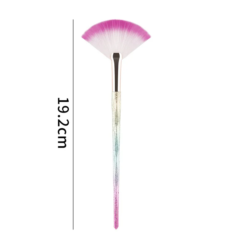 Single Pack Fan-shaped Colorful Handle Blush Brush Highlight Brush Makeup Brush Professional Beauty
Single Pack Fan-shaped Colorful Handle Blush Brush Highlight Brush Makeup Brush Professional Beauty