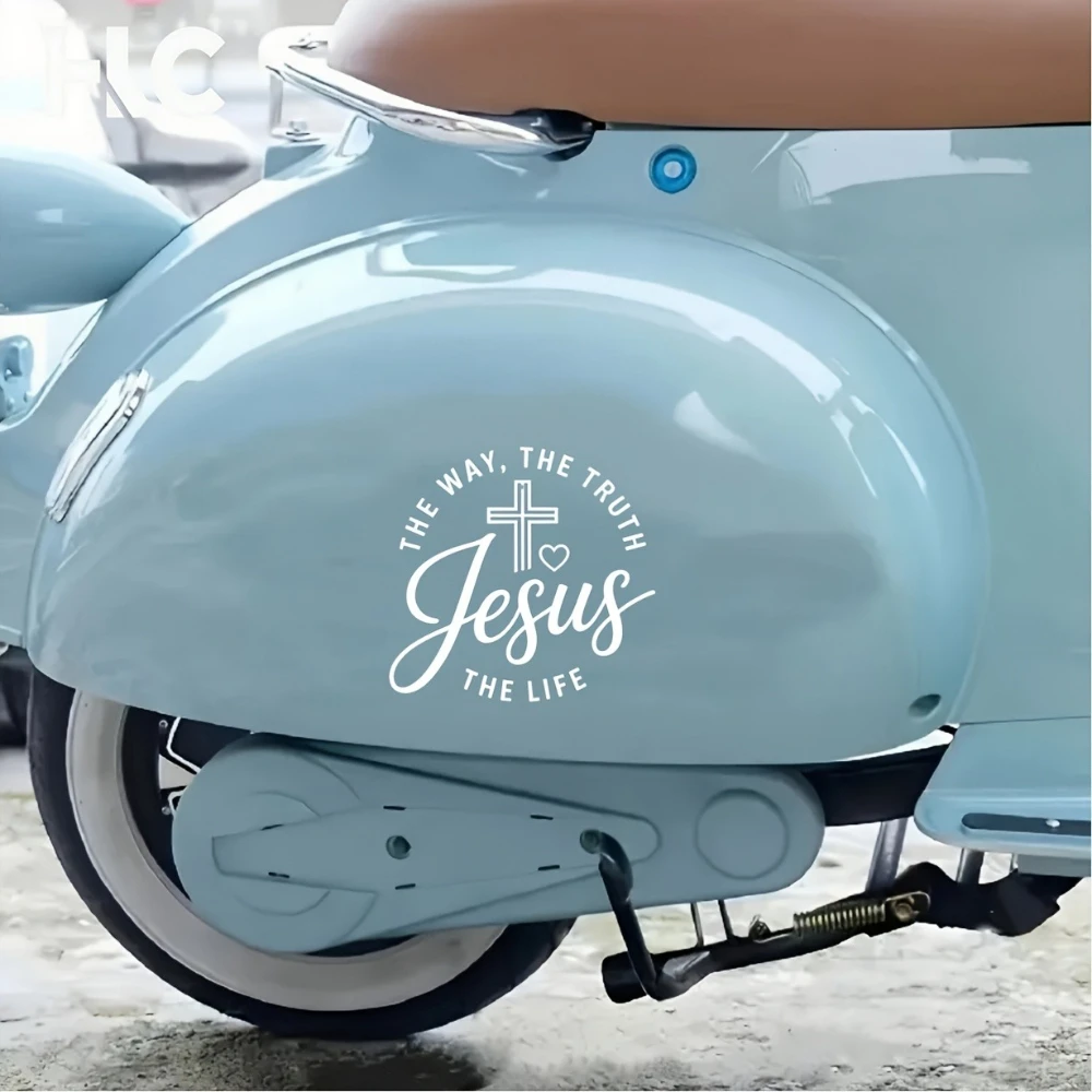 Jesus car sticker, 1 piece, self-adhesive, waterproof, car window, trunk, motorcycle fairings, exterior car ring, vinyl stickers
Jesus car sticker, 1 piece, self-adhesive, waterproof, car window, trunk, motorcycle fairings, exterior car ring, vinyl stickers