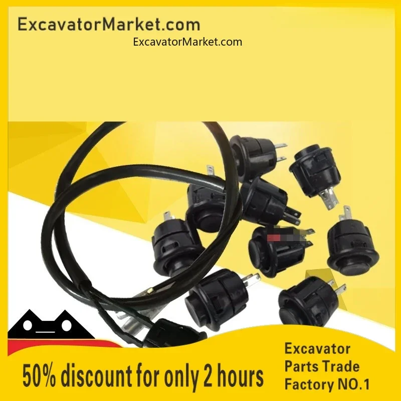For Hyundai CATERPILLAR CAT Hitachi ZX PC LIUGONG CLG Sumitomo Excavator Handle Horn Switch Button Key Excavator Accessories
For Hyundai CATERPILLAR CAT Hitachi ZX PC LIUGONG CLG Sumitomo Excavator Handle Horn Switch Button Key Excavator Accessories