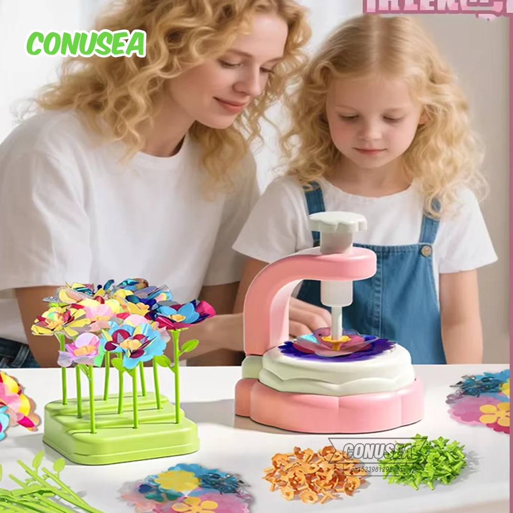 DIY Toys Girls Handmade Fabric Bouquet Flower Crafts Handcrafted Set Embossing Machine Toys Interactive Educational Toys for Kid
DIY Toys Girls Handmade Fabric Bouquet Flower Crafts Handcrafted Set Embossing Machine Toys Interactive Educational Toys for Kid