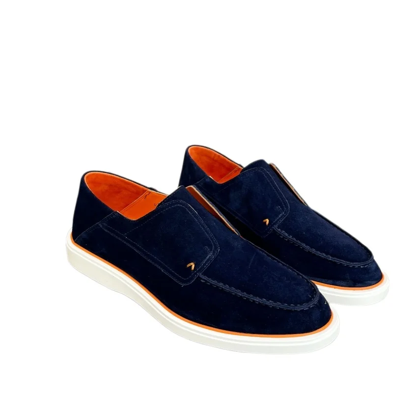 Men's new solid color cowhide Italian high-quality top luxury sheepskin lining anti slip casual sports shoes
Men's new solid color cowhide Italian high-quality top luxury sheepskin lining anti slip casual sports shoes