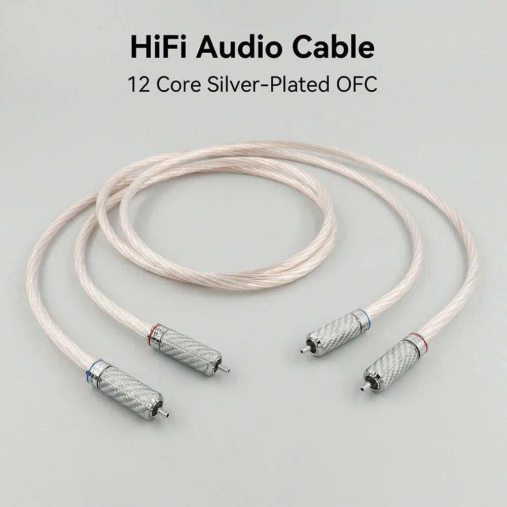 Aouyade One pair HiFi RCA Audio cable interconnect cable Audiophile RCA TO RCA Audio Cable
Aouyade One pair HiFi RCA Audio cable interconnect cable Audiophile RCA TO RCA Audio Cable
